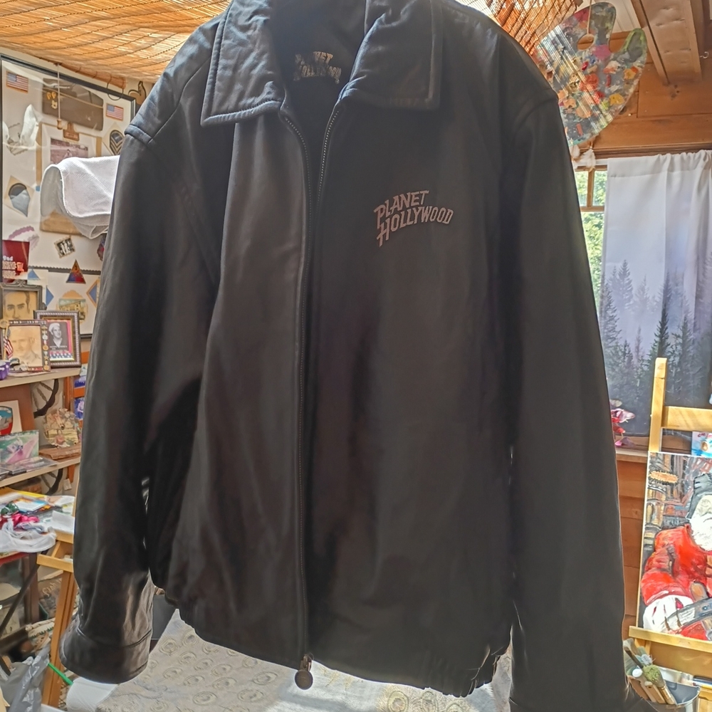 Planet Hollywood Las Vegas Black Bomber Jacket